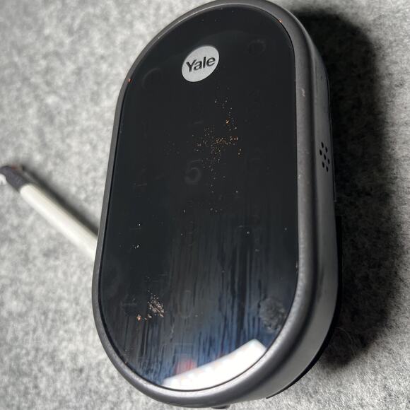 Google Nest x Yale Lock YRD540 Keypad Genuine Replacement Black Suede Untested - Picture 2 of 5